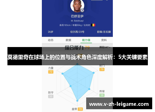 莫德里奇在球场上的位置与战术角色深度解析：5大关键要素